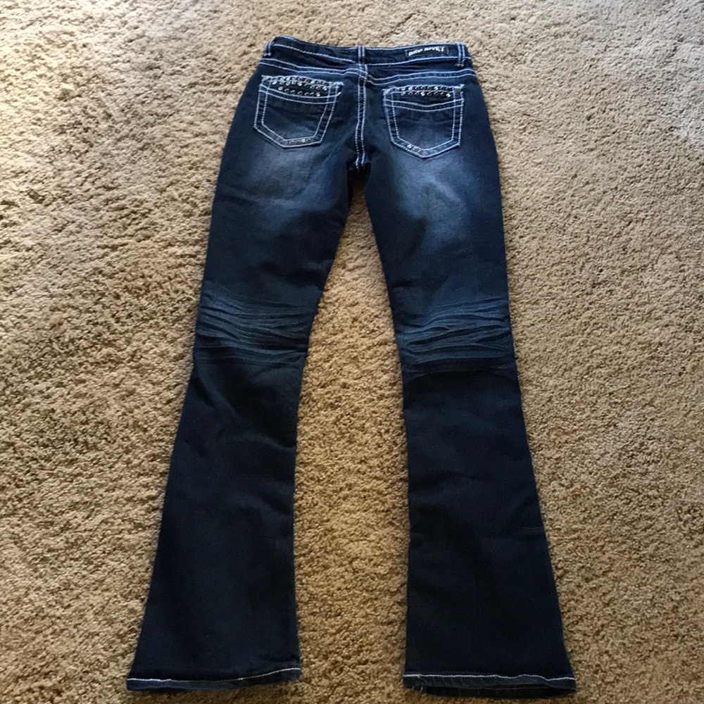 Red Rivet jeans - Picture 4 of 5